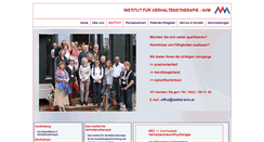 Desktop Screenshot of institut-avm.at